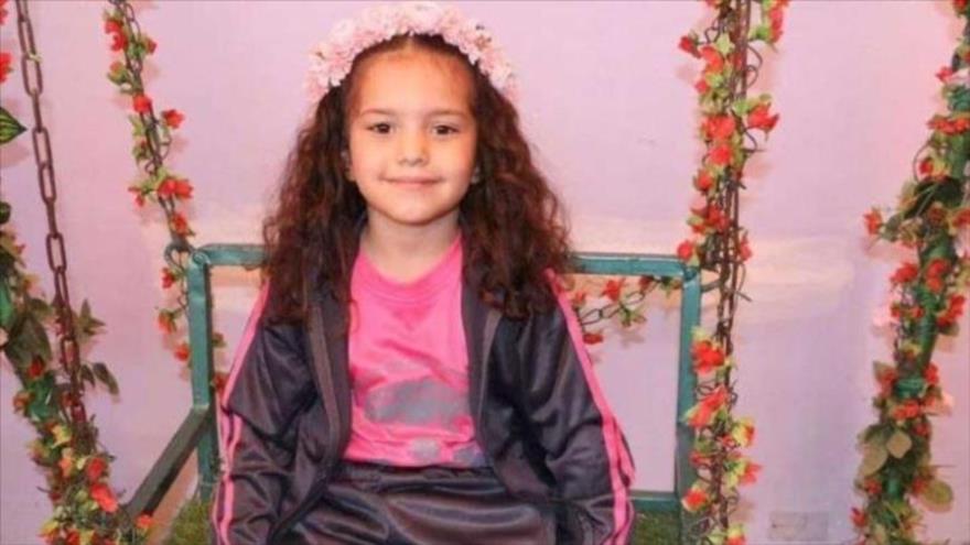 La niña palestina, Hind Rajab, de 6 años, asesinada por las fuerzas israelíes en Gaza en 2024.