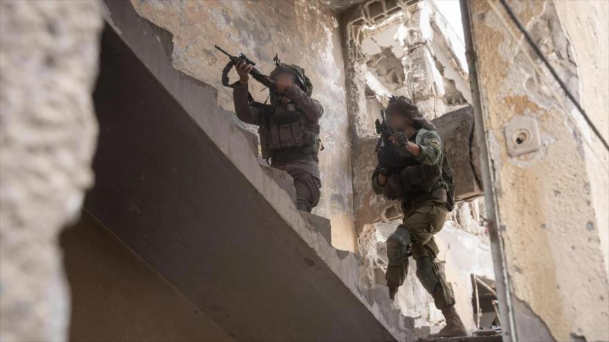 Tropas israelíes operan en el barrio de Shejaiya, en la ciudad de Gaza, en imágenes publicadas el 3 de mayo de 2025. (Foto: medios hebreos)
