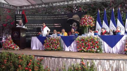 Los nicaragüenses celebran el Día de la Dignidad Nacional