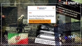 ¿Cómo los medios occidentales subieron al carro de propaganda tras la explosión en el puerto iraní?
