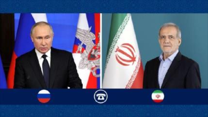 Irán y Rusia, comprometidos en profundizar cooperación estratégica