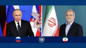 Irán y Rusia, comprometidos en profundizar cooperación estratégica