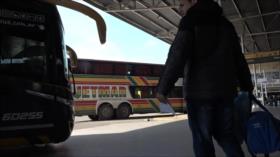Transportistas urbanos en Argentina hacen paro de 24 horas por salarios