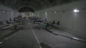 Vídeo: Irán estrena nueva base subterránea de drones furtivos de combate
