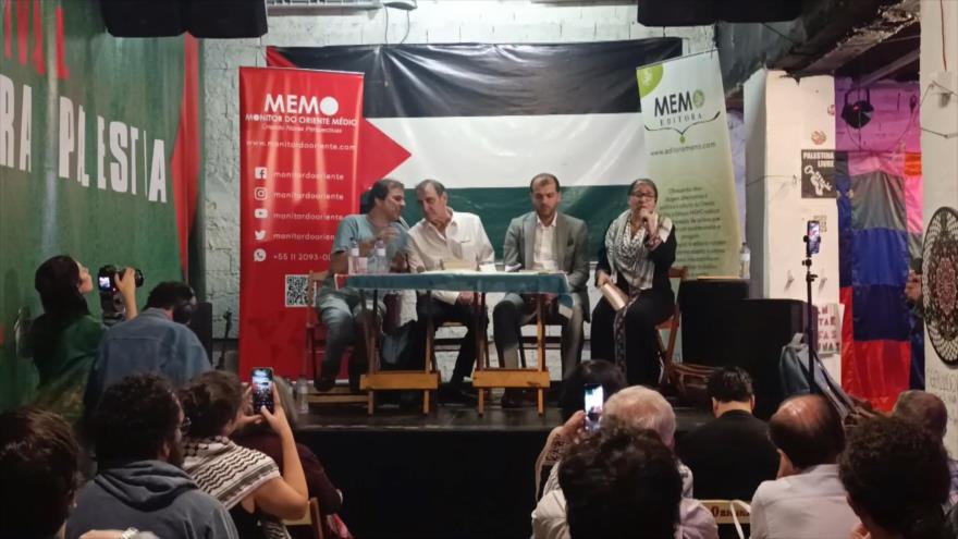 Escritores palestinos sacuden consciencias en Brasil