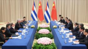 Díaz-Canel y Xi acuerdan salvaguardar intereses comunes Cuba-China