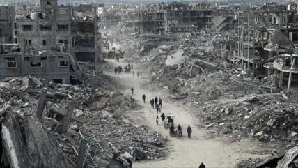 500 parlamentarios del mundo exigen a Trump detener genocidio en Gaza
