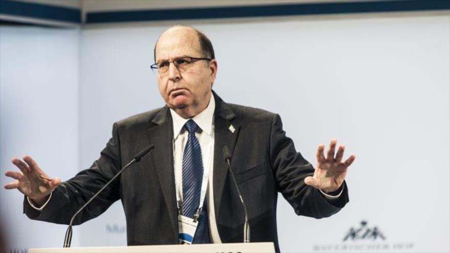 Moshe Yaalon, exjefe del estado mayor del ejército israelí.