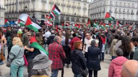 Manifestación “Muévete por Palestina” inunda las calles de Madrid