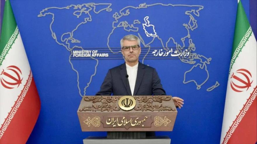 El portavoz del Ministerio de Asuntos Exteriores de Irán, Esmail Baqai.