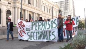 En Chile protestan contra la ley que empeora la contaminación 