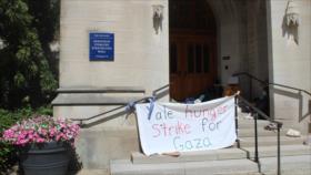 Huelga de hambre cumple 7 días: Desde EEUU exigen fin del bloqueo a Gaza