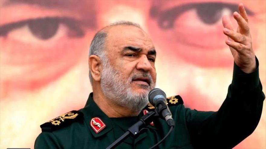 El comandante en jefe del Cuerpo de Guardianes de Irán, Hosein Salami.