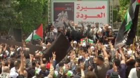 Cisjordania conmemora la Nakba en medio de la guerra israelí en Gaza