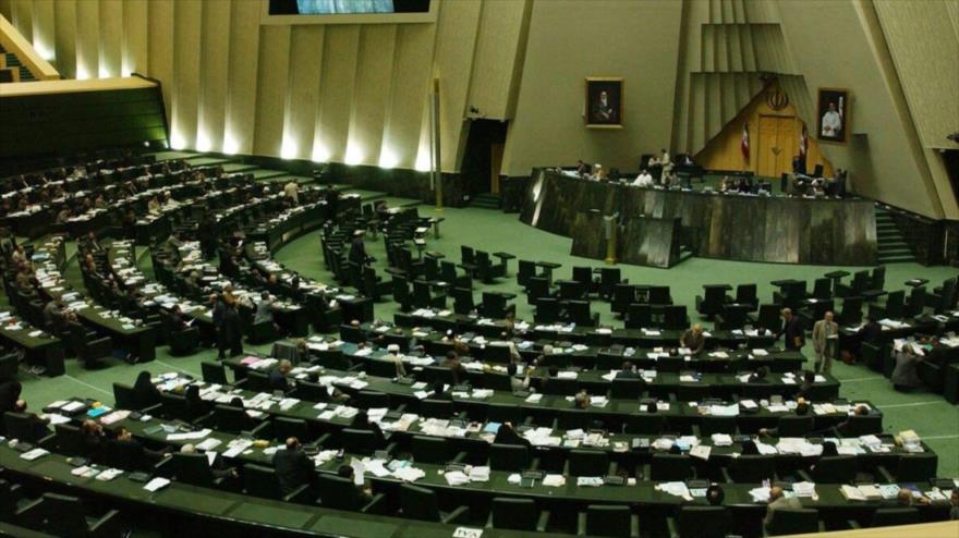 Una sesión plenaria del Parlamento iraní en Teherán, la capital.