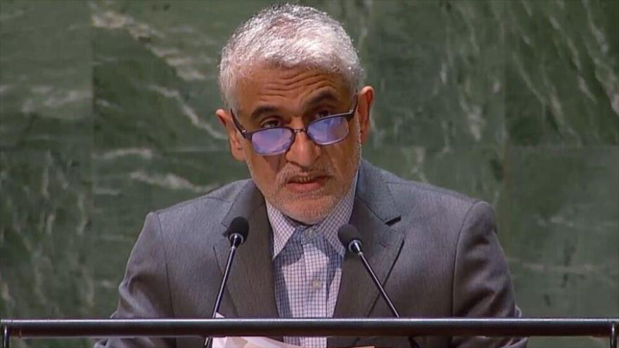 Amir Said Iravani, embajador y representante permanente de la República Islámica del Irán ante las Naciones Unidas.