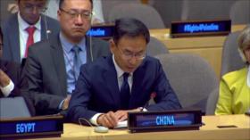 China insta a tomar medidas para que la Nakba pase a ser historia