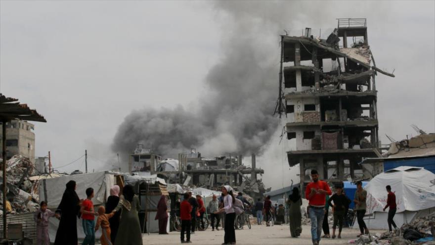 Israel sigue masacrando en Gaza, mientras Trump concluye visita regional 