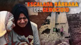 Macabro ensañamiento sionista contra los palestinos | Detrás de la Razón