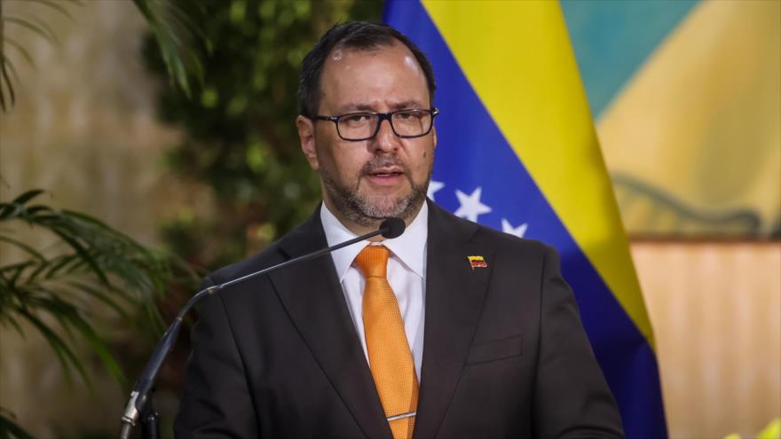 El canciller de Venezuela, Yvan Gil Pinto.
