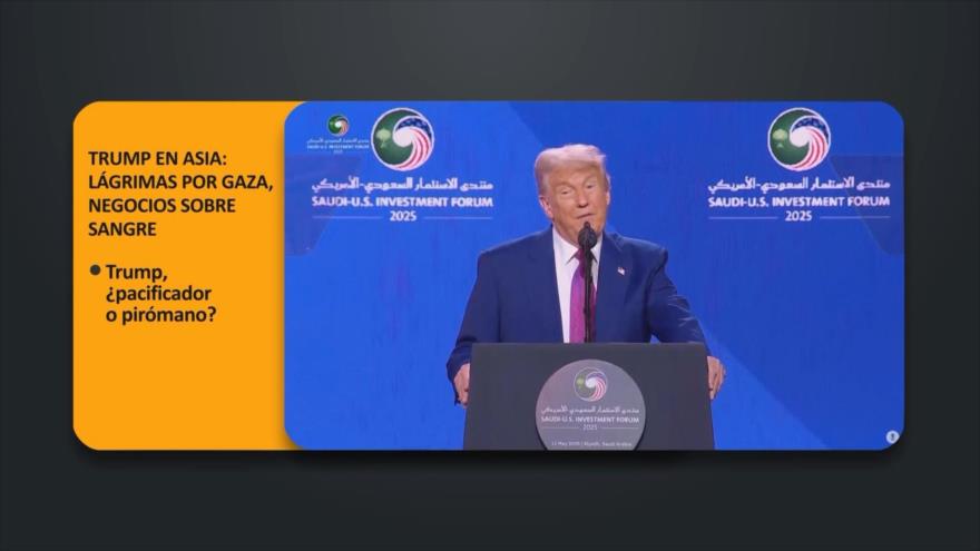 Trump en Asia: lágrimas por Gaza, negocios sobre sangre | PoliMedios