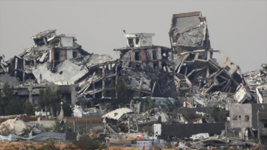 Vista general de destrucción en el norte de Gaza, tras ataque israelí Gaza, 17 de mayo de 2025. (Foto: Reuters)