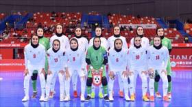 Guerreras iraníes clasifican a la Copa Mundial de Futsal