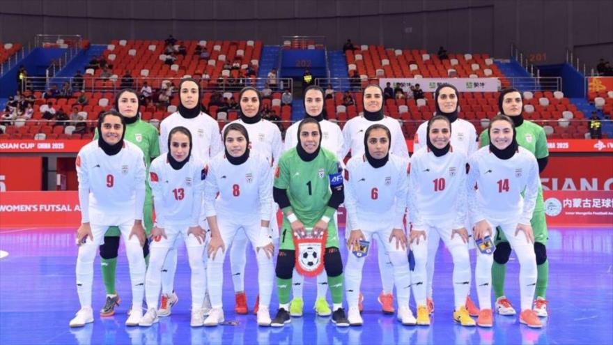 Guerreras iraníes clasifican a la Copa Mundial de Futsal