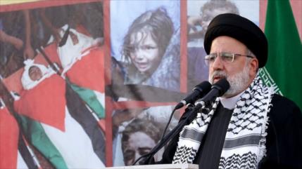 Líder de Hezbolá rinde homenaje al apoyo del mártir Raisi a Resistencia