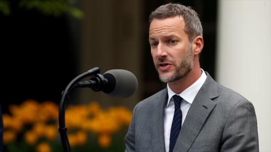 El enviado especial de la Casa Blanca para las negociaciones de la liberación de retenidos, Adam Boehler.