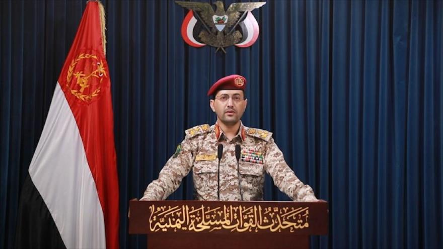 El portavoz de las Fuerzas Armadas de Yemen, el general de brigada Yahya Sari.