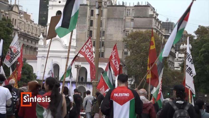 Condena latinoamericana a las atrocidades sionistas en aniversario de la Nakba | Síntesis