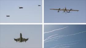 Irán exhibe tres nuevos drones militares de fabricación nacional