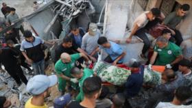 “Horrible”; Israel ataca edificio residencial en Gaza y masacra a 50