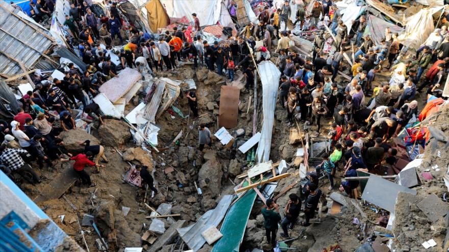 Ataque Israel en la Franja de Gaza.