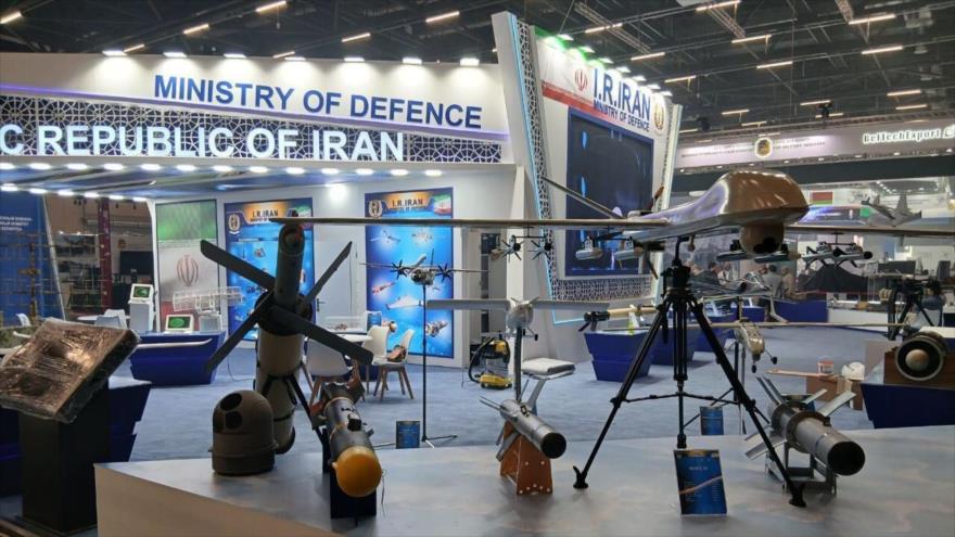 Irán exhibe sus logros en defensa en exposición MILEX-2025 en Bielorrusia, 21 de mayo de 2025. (Foto: X)