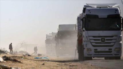 Banda afiliada a Daesh saquea ayudas en Gaza bajo protección israelí