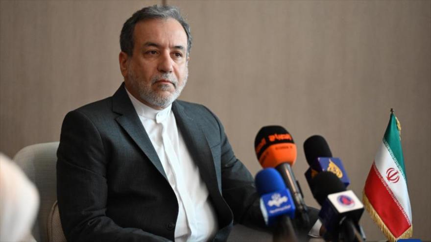 El Ministro de Asuntos Exteriores de Irán, Seyed Abás Araqchi.