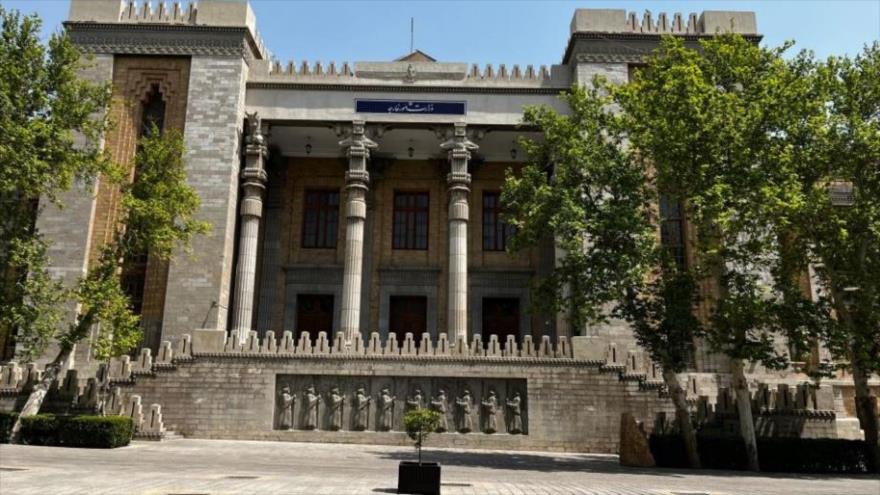 El edificio del Ministerio de Asuntos Exteriores de Irán.