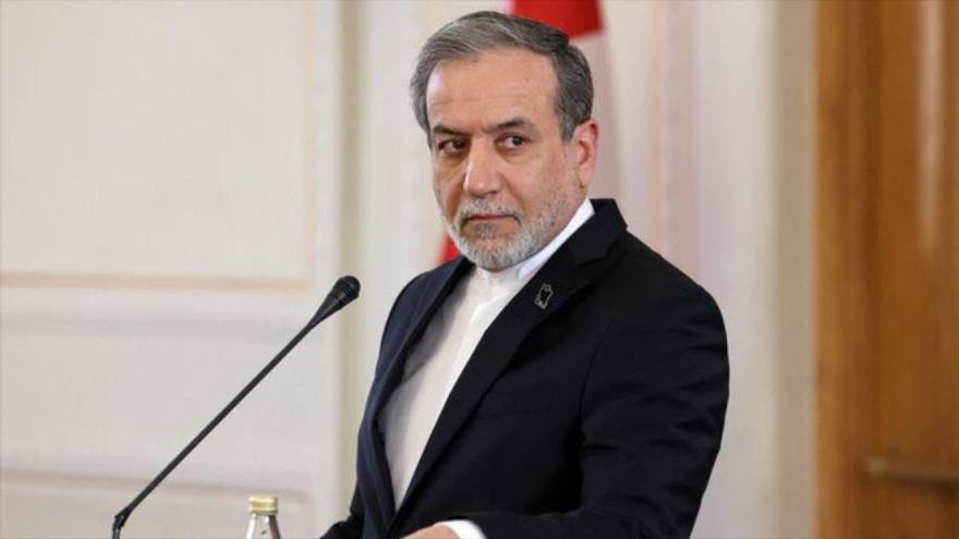 El canciller iraní, Seyed Abás Araqchi.
