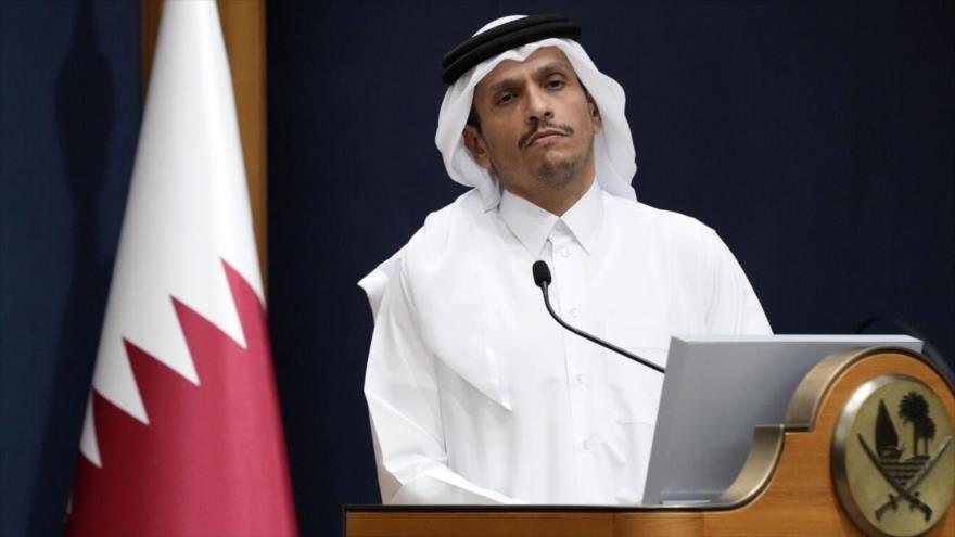 El primer ministro y ministro de Relaciones Exteriores de Catar, Mohammed bin Abdulrahman Al Thani, (Foto: AP)