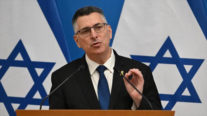 El ministro israelí de Exteriores, Gideon Saar.