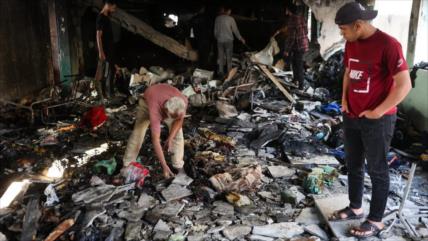 Ansarolá: Quemar vivos a desplazados en Gaza es un crimen de guerra
