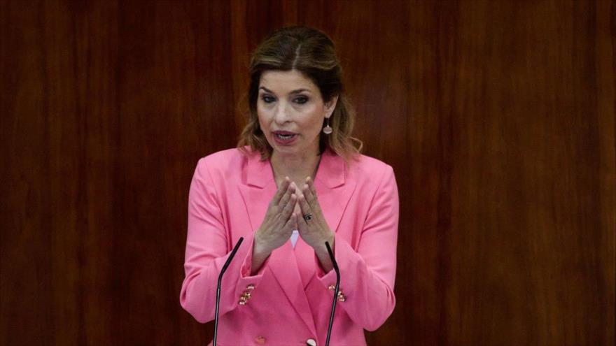 La vicepresidenta de la Comisión de Asuntos Exteriores del Parlamento Europeo, Hana Jalloul.