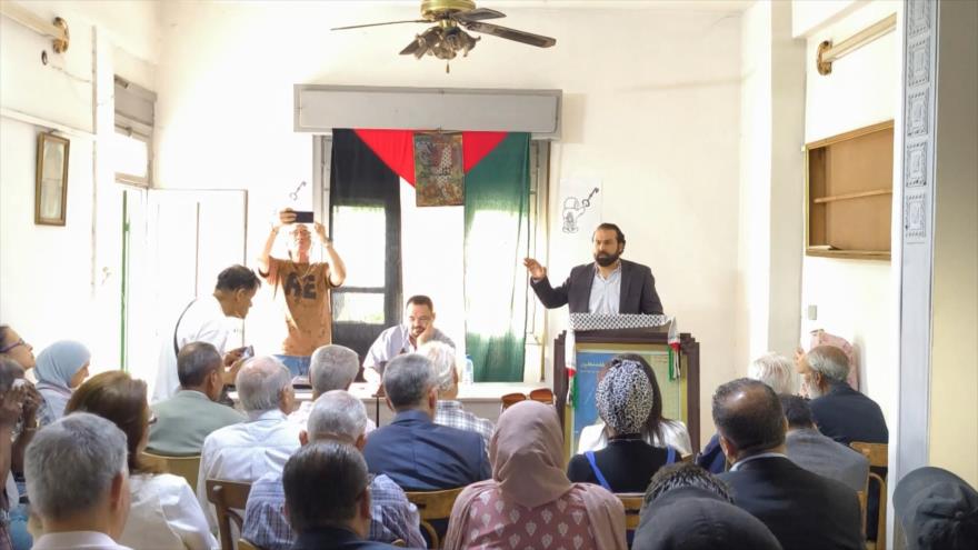 Escritores palestinos se reúnen en Damasco para conmemorar la Nakba