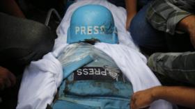 Otro periodista palestino muere en Gaza; Israel asesina 221 desde 2023