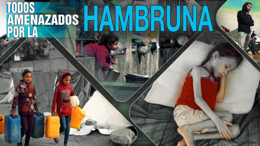 Toda Gaza está amenazada por la hambruna | Detrás de la Razón