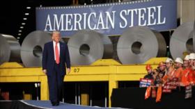 Trump anuncia que duplicará arancel al acero y aluminio al 50 %