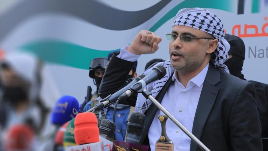 El presidente del Consejo Político Supremo de Yemen, Mahdi al-Mashat.
