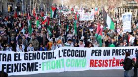 Grupos palestinos agradecen a Barcelona por romper lazos con Israel